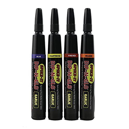 Spike-It Dye Marker Set, Garlic Chartreuse/Red/Orange/Blue