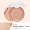 ETUDE Lovely Cookie Blusher #BE101 Ginger Honey Cookie 4g | Glowing & Natural Powder Blush with Long-Lasting Sebum Control | Easy Application | Puffy Cushion for a Lovely Makeup Look