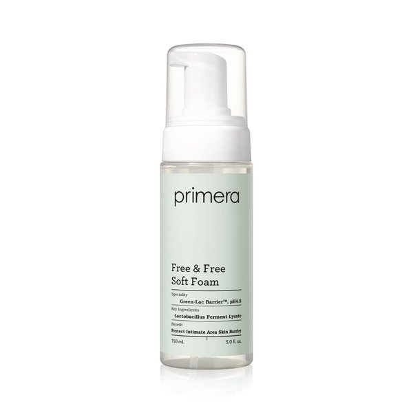 PRIMERA Soft Pore Deep Cleansing Foam by Amorepacific - Mild and Refreshing for Private Clean - 5.07 Oz