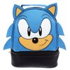 Sega Sonic the Hedgehog Lunch Bag Big Face Dual Compartment Lunch Box Kit