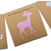 Qttier Buck Or Doe Banner Garland for Baby Shower Decorations Gender Reveal Pregnancy Announcement Party Supplies