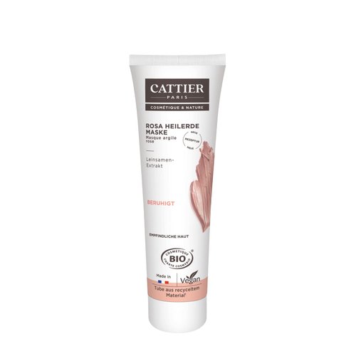 Cattier Rose Healing Clay Mask for Sensitive Skin