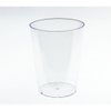 Exquisite 20 Count 10 Oz. Elegant Clear Plastic Cups - Crystal Clear Party Wedding Tumblers