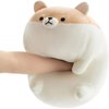 Auspicious beginning Shiba Inu Plush Stuffed Animal Corgi Plush Cute Dog Plushie Toy Anime Corgi Shiba Plush Kawaii Plushies Dog Soft Pillow, Plush Toy Birthday Gifts for Boys Girls (Brown, 11.8")