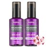 Kundal Intense Repair Quick Damaged Care Hair Serum [Cherry Blossom] - Premium Hair Essential Oil, Natural Ingredients, Deep Nourishment. 200ml (100ml x2ea) 6.76 fl. oz
