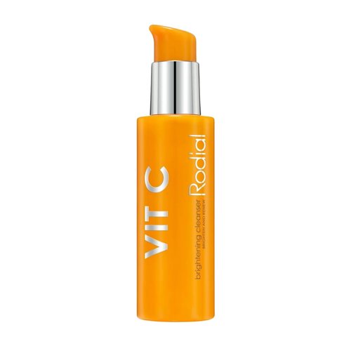 Rodial Vit C Brightening Cleanser 4.6 fl. oz, Intensive Daily Gel Facial Cleanser with Vitamin C and Glycolic and Lactic Acids for Smoothing Fine Lines, Firming and Toning Face Cleanser