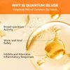 PUAINTA Dog Ear Cleaner, Natural Dog Ear Drops and Infection Treatment, Quantum Silver Dog Ear Cleaning Solution for Itching, Irritation & Wax Build-Up,1oz
