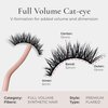 House of Lashes Iconic False Eyelashes - Comfortable Fake lashes for Bold Daring Look, Easy and Reusable Faux Mink Lashes for All Eye Shapes
