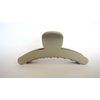 Generic Long matte tan beige neutral hair claw clip for long hair