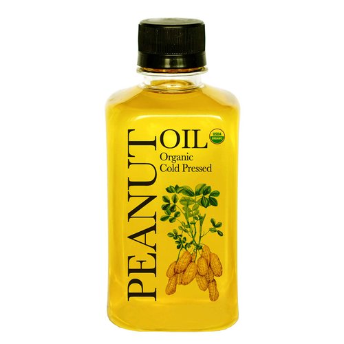 Daana Peanut Oil: CERTIFIED USDA ORGANIC, EXTRA VIRGIN, COLD PRESSED (12 oz)