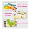 WedFeir Todder Puzzles Set of 6, Dinosaur Wooden Puzzle for Toddler Kids 3+ Year Old, Educational Toys for Preschool Kindergarten Boys and Girls.