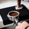 watchget Espresso Tamping Mat, Coffee Tamper Mat, Black Silicone Food Grade Pad, 8Inch X 6Inch Coffee Tamp Station, Espresso Accessory, Waterproof and Heat Resistant