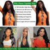 Straight Lace Front Wigs 220 Density 13x4 HD Glueless Frontal Wigs Pre Plucked Natural Hairline with Baby Hair Straight Frontal Wigs Unprocessed Brazilian Virgin Human Hair Wigs for Women 22 Inch