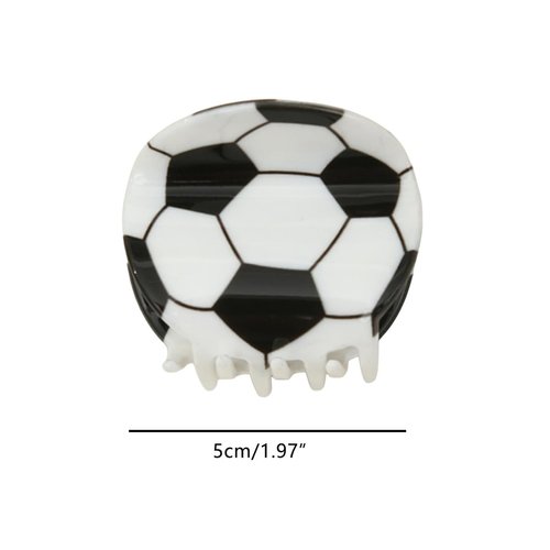 Funny Football Hair Clip,Acetate Claw Clips,Hair Clips for Women