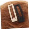 COHEALI Girls Hair Accessories 18 pcs Clamps Birthday Matte for Square Pin Girls Metal Clips Bobby Women Simple Accessories Girl Snap Barrettes Small Woman Hair Girl Hair Accessories