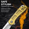 CIVIVI Pocket Knife for Men and Women,Elementum Folding Knife with 2.96" D2 Blade Ultem Handle,Ideal for Utility Gift C907A-4