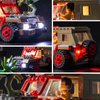 Brickshining LED Lighting Compatible with Lego Dilophosaurus Ambush 76958, Light Kit Compatible with Lego 76958, Giving Light to Model, NOT Included The Model Set（Standard Version）