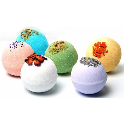 Mother's Day Organic Bath Bombs Gift Set for Women - All Natural with Bath Dead Sea, Epsom and Himalayan Salts, Apricot Oil - Best Gift Idea for Her, Mom, Wife, Mother, Grandma, Girlfriend, Sisters