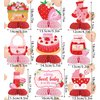 9pcs Strawberry Baby Shower Party Honeycomb Centerpieces Sweet Berry Party Decorations for Girls A Berry Sweet Baby is on The Way Decorations Strawberry Baby Shower Party Supplies