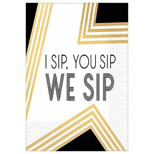 I Sip You Sip Beverage Napkins