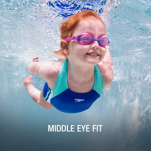 Speedo Unisex-Child UV Protection|Anti Fog Swim Goggles Skoogle Ages 3 - 8