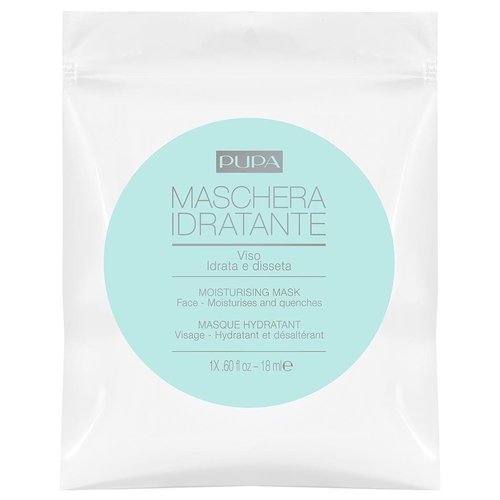 Pupa Milano Moisturising Face Mask - Replenishing And Hydrating Skin Treatment - Prevents And Diminishes Signs Of Aging - Hypoallergenic And Ideal For All Skin Types - 0.6 Oz, 02-2T1S-12