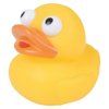 The Dreidel Company Rubber Duck Eye Poppers, Squeeze to Quack, Toy Assortment Duckies for Kids, Bath Birthday Gifts Baby Showers Summer Beach and Pool Activity, 2" (5-Pack)