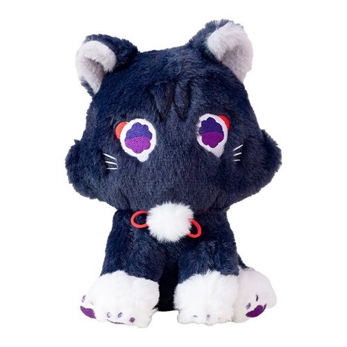 eamve 9inch Anime Scaramouche Cat Plush Toy,Wanderer Cat Plush Stuffed Animal Toy,Cute Scaramouche Cat Plush Doll,Soft Scara Cat Plushies Plush Pillow for Kids Plush Figure Gift