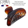 Camila Paris MP3 French Hair Clip for Women, Girls Hair Claw Jaw. Fashion Durable and Styling Hair Accessories for Women, No Spring Grip Link System, Strong Hold No Slip, Made in France