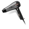 Andis 80280 Fold-n-go 1875 Watt Ceramic Ionic Dryer, Retractable Cord, Lightweight with Professional Blowout Results, Quick Drying Blow Dryer, Black/Silver