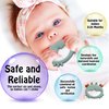 Teething Toys 3-6 Months, Teethers for Babies 3-6 6-12 Months for Teething Relief, Baby Teether Teething Toys 100% Silicone, Newborn Infant Sensory Baby Toys 0-6 Months,bebe mondo (Crab)