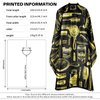 AIHOPESTO Barber Cape hair cutting cape Waterproof Barber Cape for Men Haircut Cape Hair Cape for Haircuts Salon Cape Hair Cut Capes for Adults Barber Supplies Barber Accessories