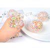 Dhjrefhhd 1Pcs Squishy Grape Mesh Stress Balls Stress Relieve Sensory Squishy Balls Hand Exercise Bouncy Balls