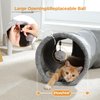 PAWZ Road Cat Tunnel Collapsible S Shape Cat Play Tube 10.5 Inches in Diameter