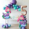 Self-Standing Mermaid Balloons for Little Mermaid Birthday Decorations Mermaid Party Supplies Mermaid Foil Balloon - 26 Inch, Pack of 2