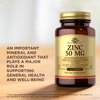 Solgar Zinc 50 mg - 100 Tablets - Antioxidant, Skin & Immune System Support - Non-GMO, Vegan, Kosher, Gluten Free - 100 Servings