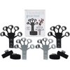 Grip Strength Trainer,Gripster, 4Pcs Hand Gripper Strengthener, 6-Gear Strength Adjustment, Used to Exercise Finger Strength, Flexibility and Physical Recovery of Hands. Forearm Strengthener