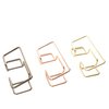 Leicraft Business Card Holder for Desk, Cute Metal Card Organizers and Office Desk Accessories for Men and Women (Rose gold)