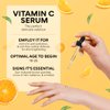 Vitamin C Serum for Face - Natural Anti-Aging Moisturizer for Soft & Smooth Skin, Brightening Serum for Dark Spot Remover - Hyaluronic Acid serum for face, Vitamin E, Wheatgerm Oil Formula - 2oz