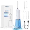 ENPULY Water Flosser Professional for Teeth, Portable Water Teeth Cleaner Picks, 5 Cleaning Modes 5 Jet Tips, IPX7 Waterproof, Water Dental Picks for Cleaning