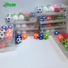 Joovon 1.42 Inch Foosball Table Balls 1.26 Inch Foosball Balls for Foosball Tabletop Game Foosball Ball Accessory Replacements Multicolor with The Plastic Box