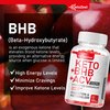 Organic Keto ACV BHB Gummies - Apple Cider Vinegar with The Mother Supplement - Vitamin D3 Zinc Beetroot Pomegranate Chromium Beta Hydroxybutyrate - Vegan Sugar Gluten Free for Men Women