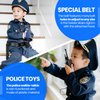 Dress Up America Deluxe Police Dress Up Costume Set - Includes Shirt, Pants, Hat, Belt, Whistle, Gun Holster and Walkie Talkie (T4)