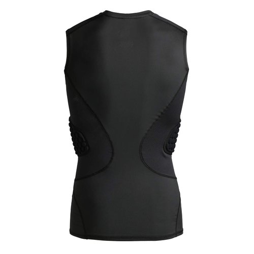 COOLOMG Youth Baseball Padded Shirt Kids Chest Protector Rib Heart Guard Sternum Protection for Football Softball Lacrosse Goalies XS