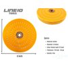 LINE10 Tools 6 Inch Buffing Wheel Kit for Bench Grinder and Drill with 3 Step Hard Metal Polishing Compound
