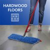 O-Cedar Hardwood Floor 'N More Microfiber 3-Action Flip Mop Refill (2-Pack) | Double-Sided Mop Head with Microfiber and Chenille | Reusable, Machine-Washable Mop Head Replacement