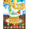 Fiesta 2nd Birthday Party Decorations, Mexican Taco Bout Two Second Party Kit Cactus Balloons Cake Toppers