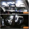 Everbright 4-Pack White Led Panel Dome Light Lamp, COB 48-SMD Led Interior Car Lights Auto Led Dome Lights Interior with T10 /BA9S/ Festoon Adapters, DC-12V