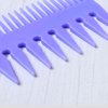 Guojiang Retro Women Men Oil For Head Styling Hairbrush Double-Sided Wide Tooth Hair Comb Pick Fish Bone Shaped Fork Salon Hairdressing Tool Hair Combs For Women Accessories Fine Hair, Blue
