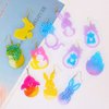 3 Set Earrings Resin Mold Jewelry Silicone Molds for Epoxy Resin Easter Day Egg Shapes for Women Earrings Keychain Jewelry Pendant Craft Supplies Mould Earring Hooks, DIY Making Decor Art Crafts
